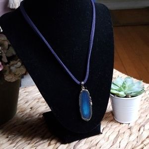💐Handmade Vegan Friendly Agate Necklace